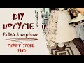 Upcycle Your Old Lampshade Easy DIY Fabric Refresh