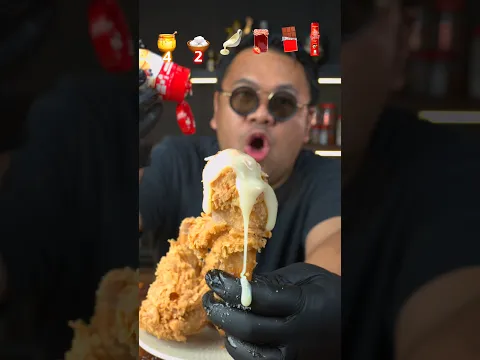 Fried Chicken 🍯🍬🍼🍓🍫🔥#Shorts #Viral #Food #mukbang