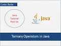 Ternary Operators In Java Java Tutorials Coding For Beginners Code Bode