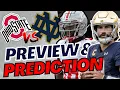 Ohio State vs Notre Dame and Prediction