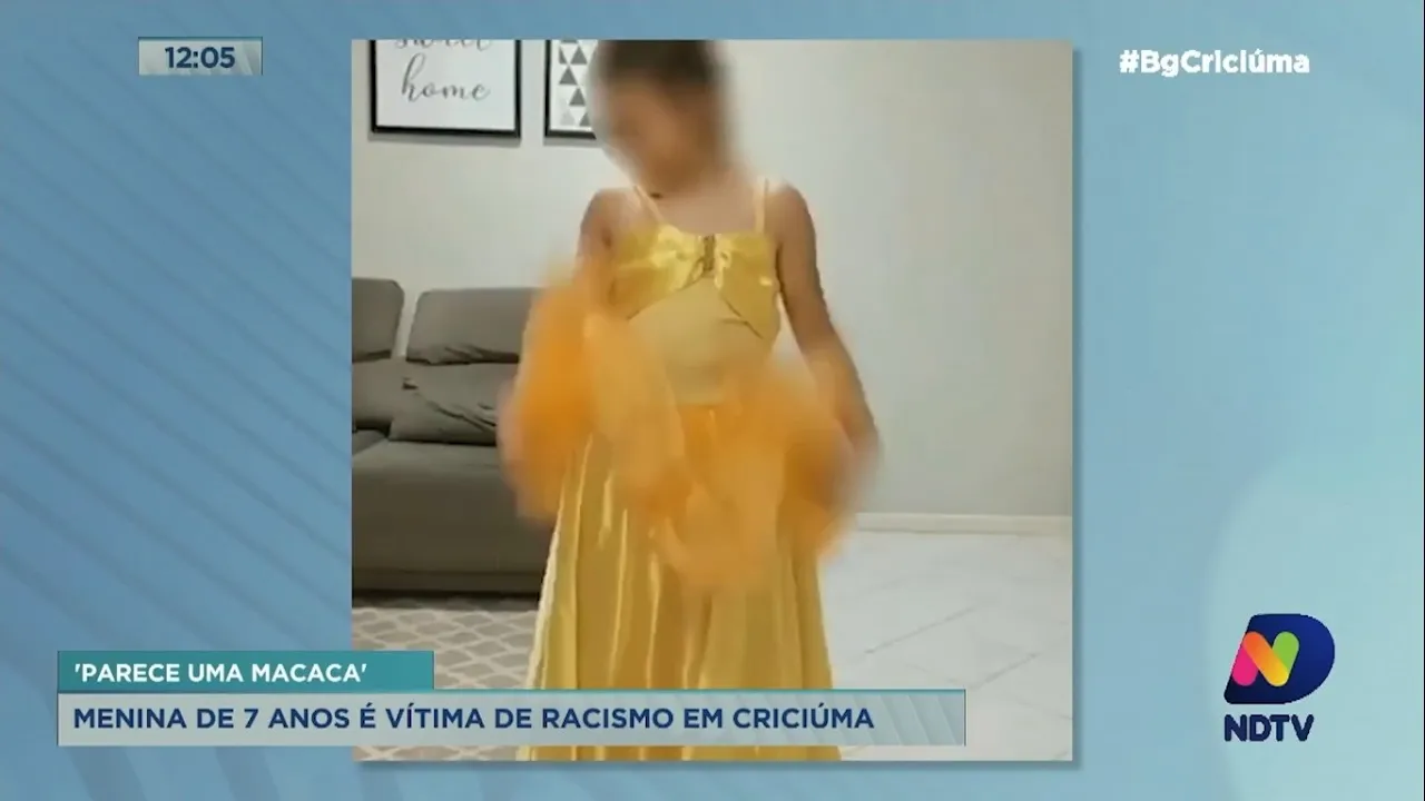 Menina de 7 anos vestida de princesa é vítima de racismo