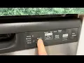How to start a GE dishwasher Model number GDF535PSR3SS