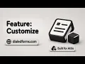 Dialed Forms for Attio Customizing Forms