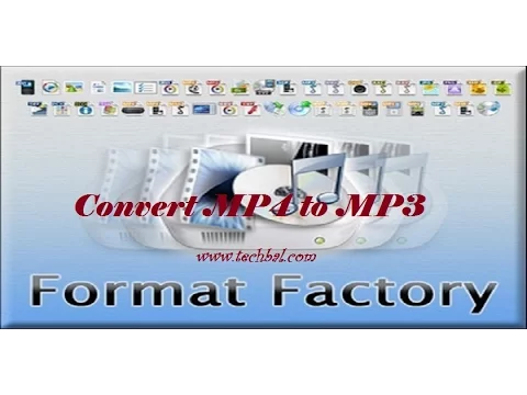 Download MP3 How to Convert MP4 to MP3 With Format factory?