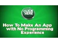 How To Make An App with No Programming Experience Now Part - 5