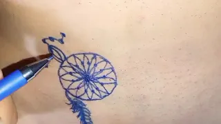 girls private part tattoo tattoo girl tato bulu imitation tattoo dream catcher tattoo
