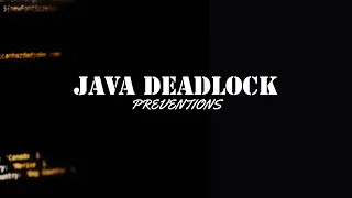 Java Deadlock Prevention Ensuring Smooth Multithreaded Execution
