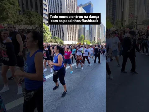 Todo mundo entrou na dança