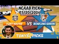 Fort Wayne vs Bowling Green 2024 FREE College Basketball Picks and Predictions on NCAAB Betting