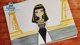 رسم المتحف المصري رسم المتحف المصري الكبير رسم المتحف المصري الجديد 2 