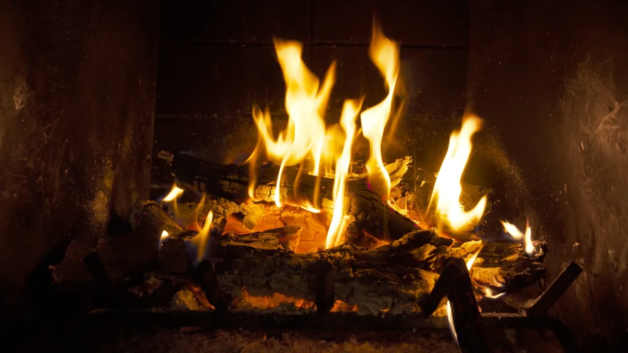 Relaxing Piano Music and Fireplace 24/7 - Sleep, Meditate, Study, Relax, Stress Relief