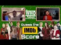 Christmas Guess The Doctor Who IMDB Score - The Who Podcast
