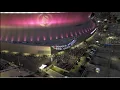 Taylor Swift Eras Tour NOLA Night 2 - Caesars Superdome Drone Time-lapse