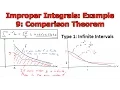 Improper Integrals Example 9 Comparison Theorem