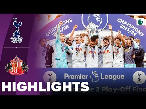 Download MP3 Tottenham vs Sunderland | Highlights | U21 Premier League 2 Final 26-05-2024