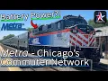 Metra s Going to Battery Power A Morning Ride on the Milwaukee Line Chicago to Glenview