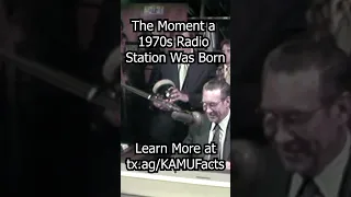 The Moment A Radio Station Was Born 1970s History Radio Tamu 