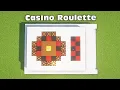 Minecraft EASY Redstone Casino Roulette Working Build Hack