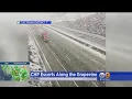 Snow Ice Closes 5 Freeway In Grapevine