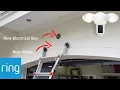 How to install a Ring Floodlight Cam no existing Part 1