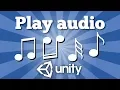 How to play clip in Unity game Simple Unity 2D tutorial