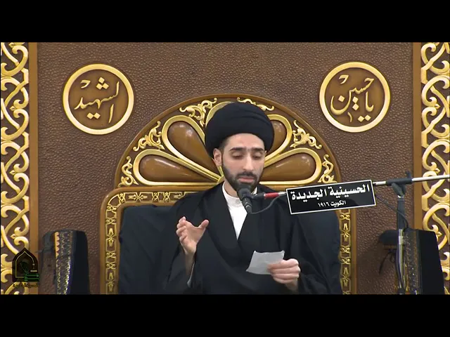 ⁣حضوره في مجلسٍ لولدهِ وتأثره بسبب رواية ترهيبية .