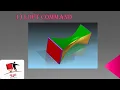 How to work loft command in solid edge 2021