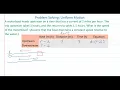 Problem Solving Uniform Motion