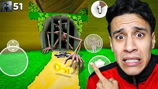 مطاردة مرعبة! الكهف السري لي الوحش العملاق SIREN HEAD في لعبة Super Bear Adventure!😱🚫