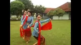 tari candhik ayu putri tari lenggang kangkung kendal jawa tengah 