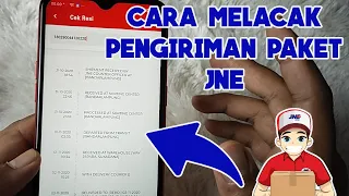 cara melacak pengiriman paket jne dan melihat statusnya