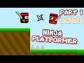 How to make a Ninja Platformer game in scratch 3 0 Part 1 Player movement and slope detection