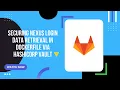 Securing Nexus login data retrieval in Dockerfile via HashiCorp Vault