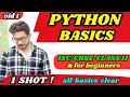 Python Basics for Beginners User Input in Python Class 11 Computer Science