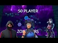 I Practiced with my TRIO in 50 player zone wars