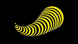 Creative animation of interactive circles attached to the mouse cursor JavaScript GSAP