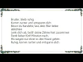 Kontra K - Bleib ruhig Lyrics