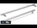 10 Pack 7 5Inch Brushed Satin Nickel Kitchen Cabinet Handles Knurled Cabinet Pulls
