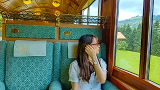 Download Goldenpass Belle Epoque Train Ride / Montreux – Zweisimmen in Switzerland / A Vintage Train MP3