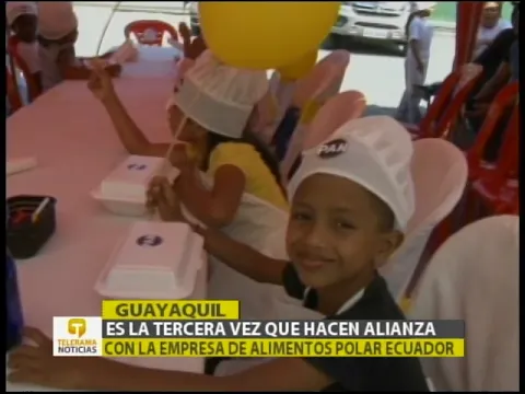 Banco de alimentos Diakonía agasajó a niños en programa Barrigas contentas, corazones llenos