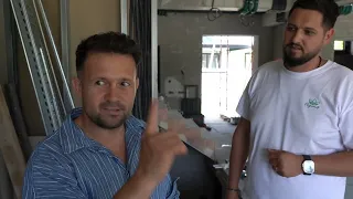 Am montat ferestrele la casa 