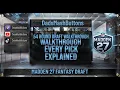 Madden NFL 27 FULL 54-Round Fantasy Draft Breakdown Every Pick Explained