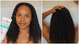 Natural Hair Wash Day l Curlsmith Detox Microbiome Scalp System