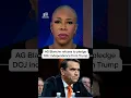 SHATTERING post-Watergate norms Blanche refuses to pledge DOJ independence