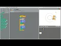 Scratch Concentric Circle and Equilateral Triangle