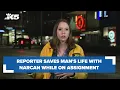 KING 5 reporter Maddie White saves man s life with Narcan