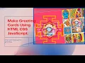 DIY How to Make Stunning Greeting Cards with HTML CSS and JavaScript