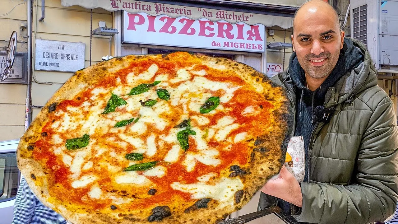 18 Must Try Foods in NAPLES - #1 PIZZA + Seafood Pasta - Italian Street food tour in Naples, Italy