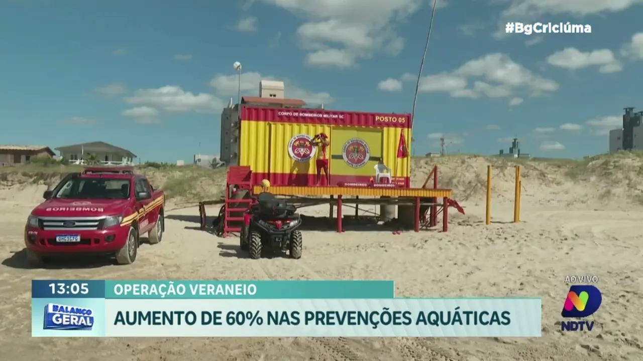 Verão seguro: medidas de prevenções contra afogamento aumentam 60% na região sul