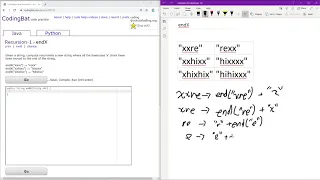 Recursion - 1 endX Java Solution Codingbat com
